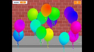 Scratch tutorial: How to create Balloon pop game || Scratch Tutorial || Basics of Scratch