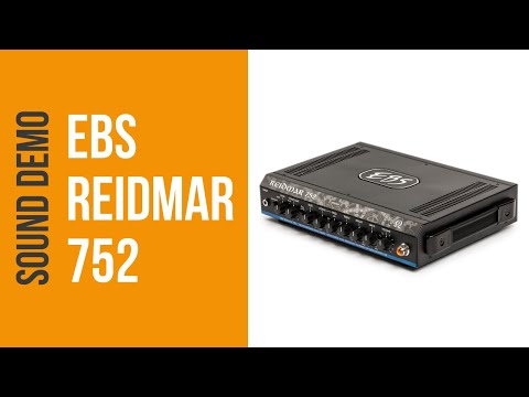 EBS Reidmar 752 Lightweight Class D Bass Amp Head - 750 Watt image 5