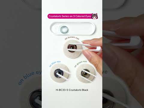 Crystalorb Collection 6 Months Colored Contact Lenses video