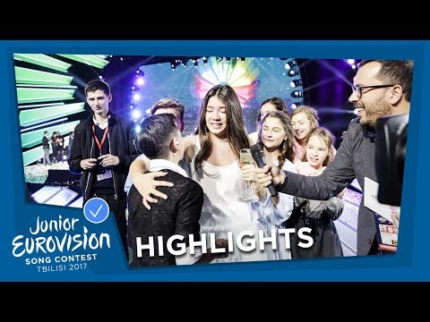 HIGHLIGHTS OF THE 2017 JUNIOR EUROVISION SONG CONTEST!