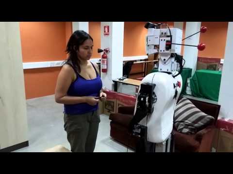 UChile HomeBreakers - Qualification Video Robocup 2015