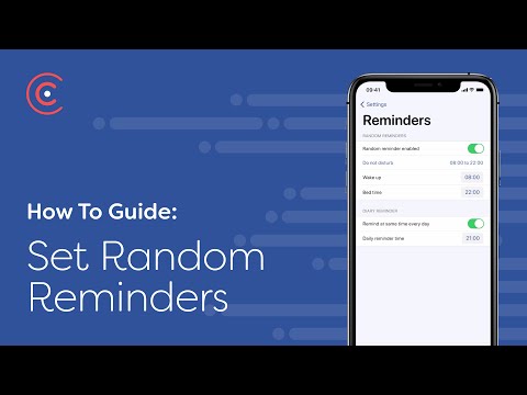 How to Guide: Set random Reminders