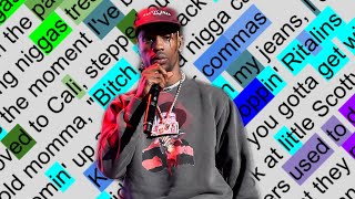 Travis Scott, Piss On Your Grave | Rhymes Highlighted &amp; Broken Down