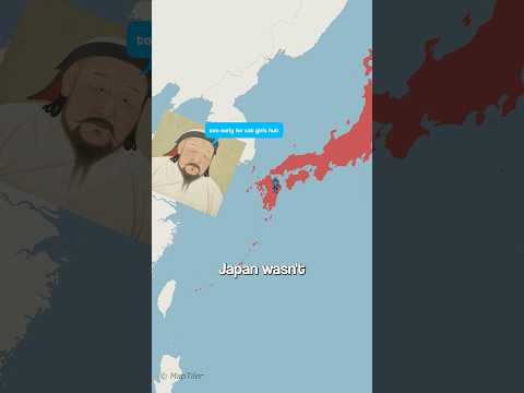 Why mongols failed to conquer japan twice? #history #ww2