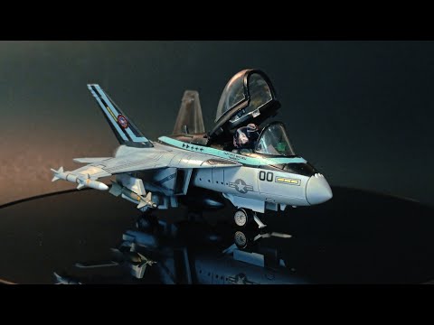 Full build Egg Super Hornet F/A-18E Top gun Maverick Freedom model kit ประกอบทำสีโมเดลเครื่องบิน