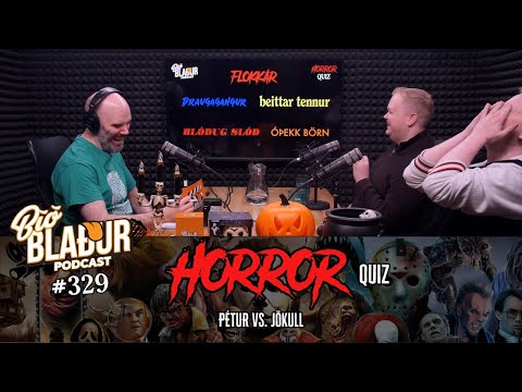 Bíóblaður #329 - Horror Quiz: Pétur vs. Jökull
