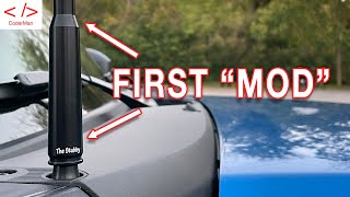REPLACING the RADIO ANTENNA on 2021 FORD BRONCO | To Use Parking Garages