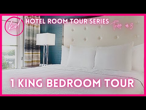 Homewood Suites by Hilton Room Tour| 1 King bedroom | Hotel Room Tour Series | Tour #3
