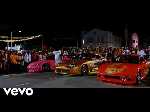 Far East Movement, Justin Bieber - Live My Life (XZEEZ & ERS Remix) Fast And Furious (Race Scene)