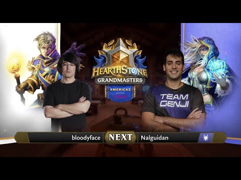 bloodyface vs Nalguidan - Group B Elim - Hearthstone Grandmasters Americas 2020 Season 1 - Week 2