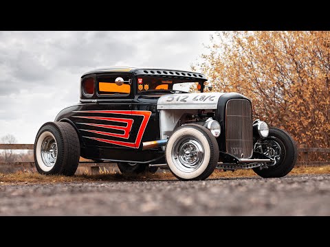 50's Style 1931 Ford Model A 350 5-Window Coupe Hot Rod