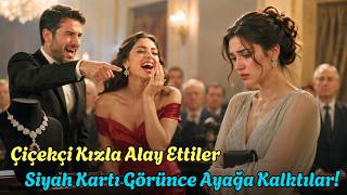 Müzayedeye Giren Çiçekçi Kızla Dalga Geçtiler—Siyah Kartını Görünce Salon Buz Ke