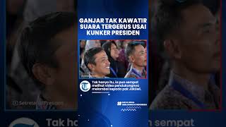 Pilih Santai! Ganjar Ngaku Tak Khawatir Suara Tergerus Imbas Kunjungan Kerja Presiden Ke Jateng