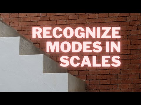Do this every day to crack the modes. Modal scale recognition practice.  Ear training