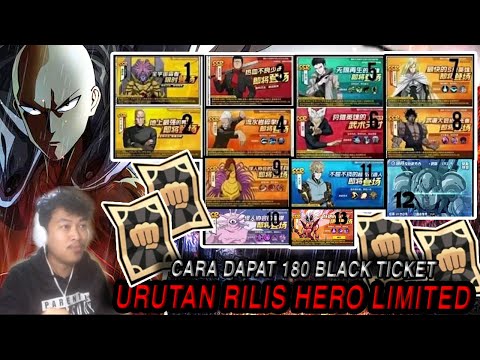 NO GACHA🔥🔥 Pahami Urutan Rilisnya HERO LIMITED - ONE PUNCH MAN: The Strongest