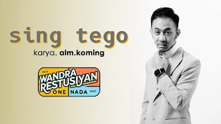 Download lagu WANDRA-SING TEGO | Single Terbaru 2025 ( Lirik Video) mp3