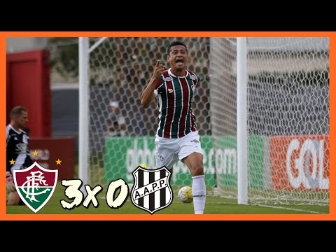GOLS Fluminense 3 x 0 Ponte Preta Brasileirão Série A 2016 31/07/2016