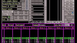 Making music with !Coconizer // Acorn Archimedes Soundtracker