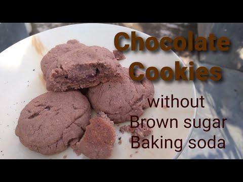 CHOCOLATE COOKIES || Without Baking soda and Brown sugar|| By Debjani Bhaumik || ART & CRAFT