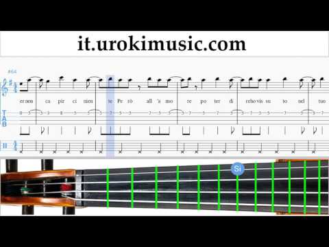 Lezioni di Violino Alessandra Amoroso - Comunque andare Tutorial Spartito Parte#2 um-i276