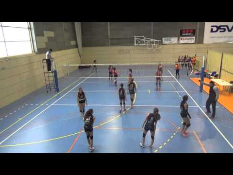 CV St Cugat  vs  AE Vallbona Infantil A 06 02 2016