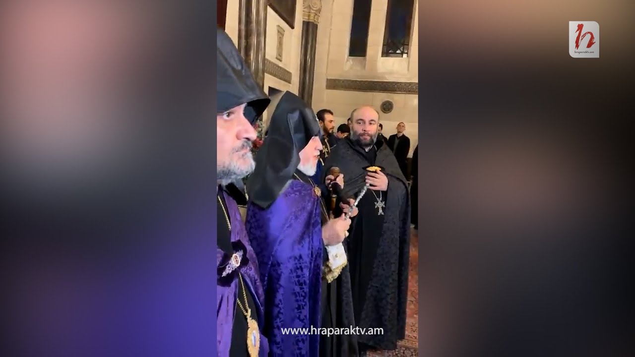 Ամենայն հայոց կաթողիկոսը Մարսելի հայկական եկեղեցում պատարագ է մատուցել