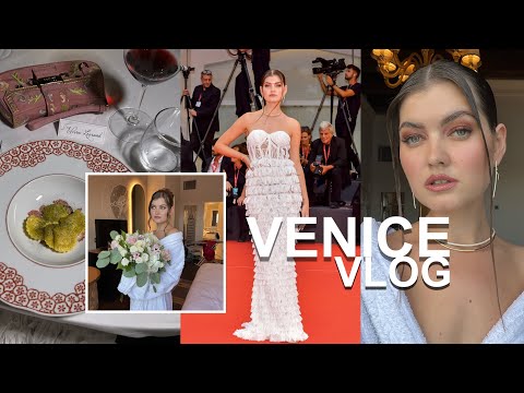 venice film festival vlog - red carpet, "blonde" première, shiseido anniversary