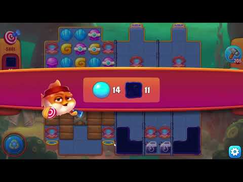 🎯 Fishdom 5861 Challenge Level - 17 moves + 💥💥💣🧨