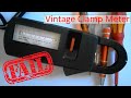 Vintage Clamp Meter FAIL