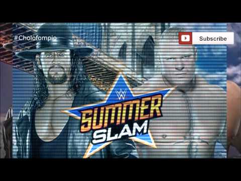 WWE SummerSlam 2015 Official Promo Theme Song "Do you feel Alive "