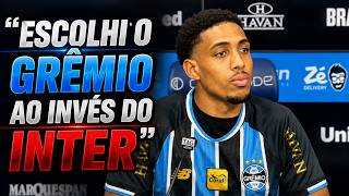 CORNETA NO INTER AO VIVO! ENTREVISTA COLETIVA WALLACE NO GRÊMIO AO VIVO - APRESENTAÇÃO WALLACE