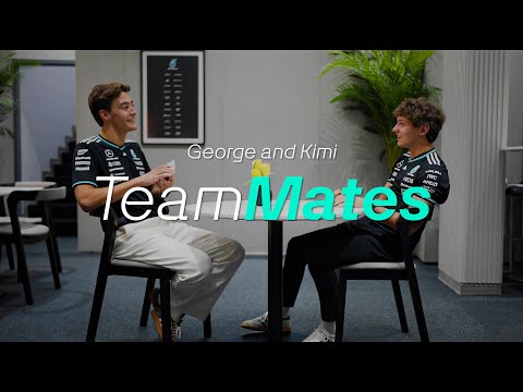 Taylor Swift, math homework and powerpoints | George Russell x Kimi Antonelli | TeamMates Part 3