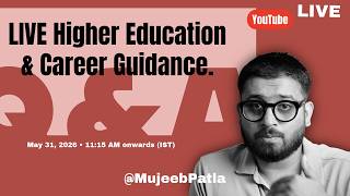 LIVE Higher Education & Career Guidance | Arts, SCM, Logistics, Aviation, Diploma, B.Ed & More | Q&A