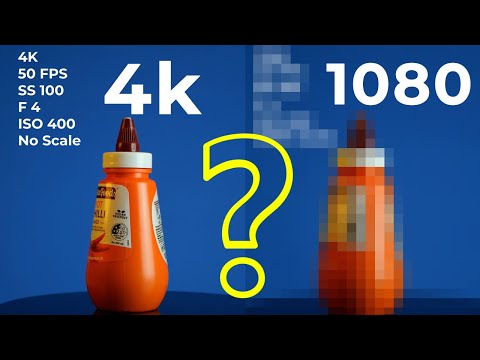 4K vs 1080p Side by Side Comparison - Fuji XT-4