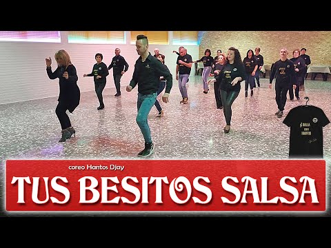 TUS BESITOS SALSA coreo Hantos Djay - Linedance 2022
