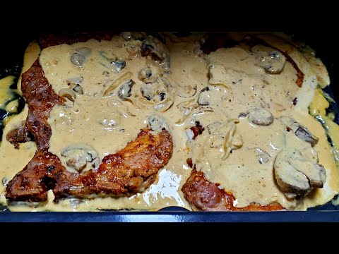 Ninja Foodi Grill XL Keto Smothered Pork Chops Low...