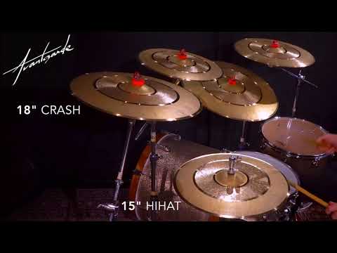 Avantgarde Cymbals Feinschmecker Dry Series - Sound Demonstration