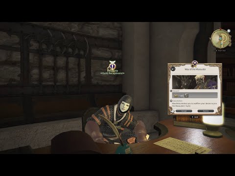 FFXIV Marauder Class Quest: Way of the Marauder