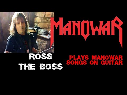 Thumbnail for Ross the Boss plays Manowar songs on guitar by Manowar