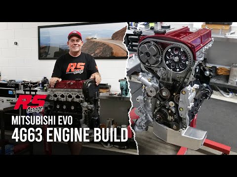 Building a 1,000HP Mitsubishi 4G63 "TRC EVO REBUILD" | RS Garage