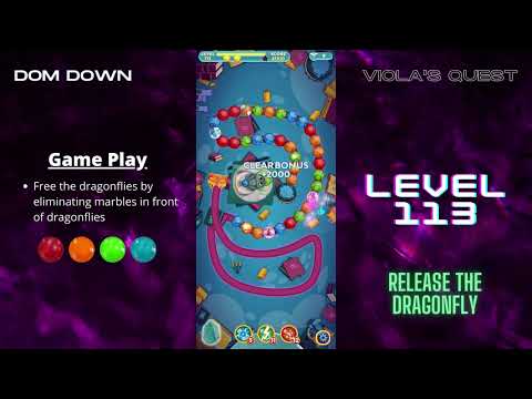 Viola's Quest 🟣🟠🔴 / Level 113 / Dom Down