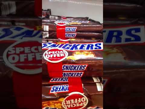 Snickers Twin Pack #chocolate #shorts