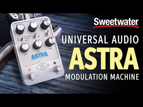 Universal Audio UAFX Astra Modulation Machine Pedal | Sweetwater Universal Audio UAFX Astra Modulation Machine Pedal | Sweetwater