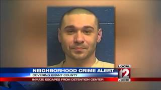 Inmate escapes Grant County Detention Center