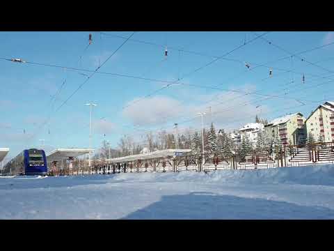 Rama franțuzească Regio Calatori in gara Predeal