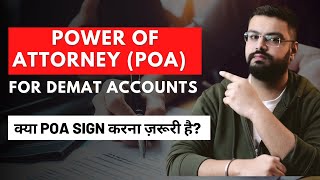 Power of Attorney (PoA) for Demat Account - Explained | Hindi | Divyanshu Chaturvedi