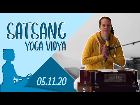 Mantrasingen und Meditation im Satsang mit Chitra - Yoga Vidya Live 07:00 - 05.11.2020