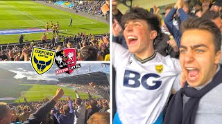 SCENES as OXFORD SMASH EXETER! - Oxford United 3-0 Exeter City Matchday Vlog