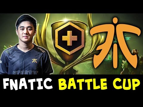Fnatic on Battle Cup — Abed BEST SEA Invoker makes it EZ