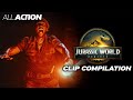 Jurassic World Rebirth 2025 All Clips Compilation All Action